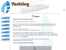 Tablet Screenshot of jfyachting.com